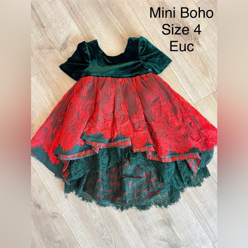 Girls Holiday Christmas Dress